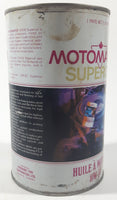 Rare Vintage Canadian Tire Motomaster Superoyl 10W 30 Motor Oil 6 1/2" Tall Metal Can