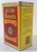 Vintage Keen's Dry Mustard 1lb 454g 6" Tall Tin Metal Container