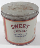 Vintage 1960s Sweet Caporal Cigarette Tobacco Tin Metal Can