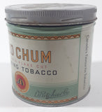 Vintage Imperial Tobacco Canada D. Ritchie & Co Old Chum Virginia Flake Cut Smoking Tobacco Tin Metal Can