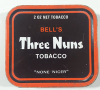 Vintage Bell's Three Nuns Tobacco None Nicer 2 Oz. Tin Metal Case