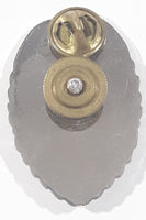 Rare Vintage State of Washington Police Patrol Man Silver and Gold Metal Badge Pin