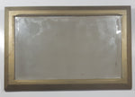 Vintage Heavy Tilted Beveled Wall Mirror 15 1/2" x 23"