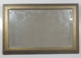 Vintage Heavy Tilted Beveled Wall Mirror 15 1/2" x 23"