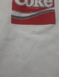 Vintage 1986 Coca-Cola 100 Centennial Celebration Enjoy Coke White L/G T-Shirt (USED)