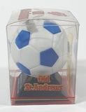 1998 Old St. Andrews Scotch Whisky France '98 World Cup White and Blue Football Soccer Ball Shaped Bottle New in Box