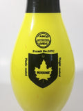 Winsome ABC WIBC Approved Plastic Coated Weight Control Glow Bowl Neon Yellow 10 Pin Bowling Pin 15" Tall USED