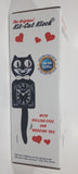 2022 California Clock Company 90th Anniversary The Original Kit-Cat Klock Classic Black Moving Eyes and Tail Pendulum 15 1/2" Wall Clock New in Box