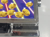 Merchant Ambassador Holdings Jackpot 777 Mechanical Slot Machine 14 1/2" Tall Coin Bank