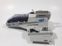 Vintage 1984 Hasbro G.I. Joe SA-SHARC-355m 8" Long Grey Plastic Air Plane