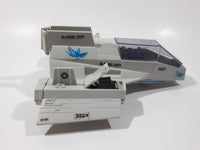 Vintage 1984 Hasbro G.I. Joe SA-SHARC-355m 8" Long Grey Plastic Air Plane