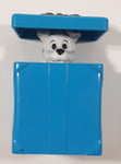 2000 McDonald's Disney 102 Dalmatians #72 Dog in Blue Gift Box Present 2 1/2" Tall Toy Figure