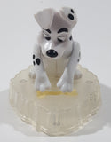 2000 McDonald's Disney 102 Dalmatians #39 Dog On Ice Berg with Bone Frozen Inside 3" Tall Toy Figure