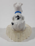 2000 McDonald's Disney 102 Dalmatians #39 Dog On Ice Berg with Bone Frozen Inside 3" Tall Toy Figure