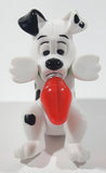 2000 McDonald's Disney 102 Dalmatians #53 Dog with Red Christmas Bulb in Mouth 2 1/2" Tall Toy Figure