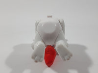 2000 McDonald's Disney 102 Dalmatians #53 Dog with Red Christmas Bulb in Mouth 2 1/2" Tall Toy Figure