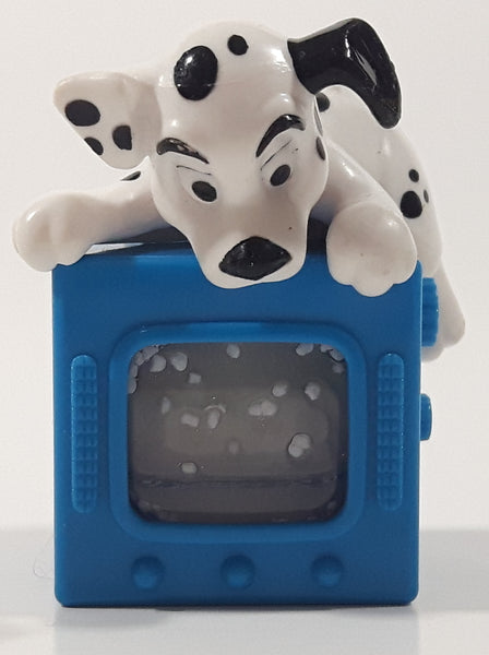 2000 McDonald's Disney 102 Dalmatians #1 Snow Globe Television 2 1/2" Tall Toy Figure