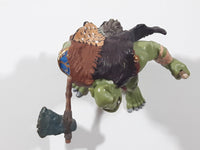 2002 Papo Orc Waghar 3 3/4" Tall Toy Figure Broken Stick