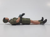 Vintage Style Female Military Pilot 4 1/2" Tall Toy Figure