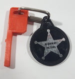 Vintage 1980 Kidco Burnin' Key Cars Highway Patrol Toy Car Key