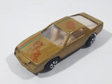 Soma Super Wheels 1982 Camaro Z28 #8 Turbo Gold Die Cast Toy Car Vehicle