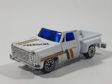 Vintage Soma Super Wheels 1973-80 Chevy Stepside Pickup Truck White Die Cast Toy Car Vehicle