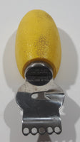 Progressus Lemon Shaped 4 3/4" Long Stainless Steel Lemon Zest Bar Tool
