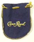Crown Royal Purple and Gold Draw String Bag Pouch