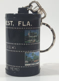 Vintage Key West Florida Camera Photo Film Roll Pull Out Key Chain with 12 Views