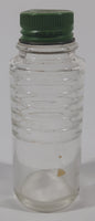 Antique Watkins Since 1868 4 3/8" Tall Ringed Glass Apothecary Bottle with Metal Lid