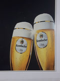 Rare Krombacher German Beer 19 1/2" x 28" Chalkboard Sign