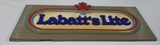 Rare Vintage Labatt's Lite Beer 10 1/4" x 22" Plastic Sign