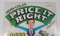 Very Rare Vintage Pepsi-Cola's Price It Right Contest 14" x 21 3/4" Cardboard Store Advertisement Sign