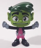 2019 McDonald's DC Comics Teen Titans Go! Beast Boy 4" Tall Plastic Toy Figure