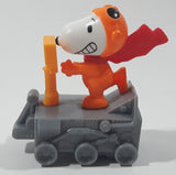 2019 McDonald's Peanuts #6 Snoopy NASA Space Buggy 3 1/2" Long Toy Figure Vehicle