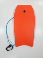 Battat Our Generation Gabe Surf Board Skimboard Orange with White Stripes Miniature 4 3/4" x 9 3/4" Toy For 18" Doll