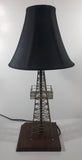 Oil Derrick Drilling Rig Tower 21 1/2" Tall Table Lamp