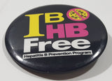 IB HB Free Hepatitis B Prevention Program 2 1/8" Round Button Pin
