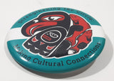 Strengthening The Circle: Making Cultural Connections Aboriginal Art 2 1/8" Round Button Pin