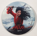 2020 Disney Mulan March 27 2 1/4" Round Button Pin
