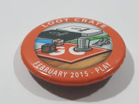 February 2015 Play Loot Crate 1 3/8" Round Button Pin