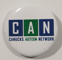 Canucks Autism Network 1 1/4" Round Button Pin