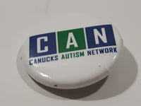 Canucks Autism Network 1 1/4" Round Button Pin