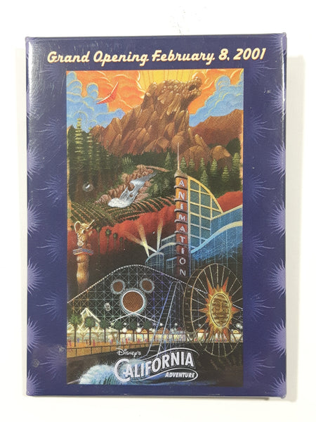Disney California Adventure Park Grand Opening February 8, 2001 2 5/8" x 3 1/2" Pin