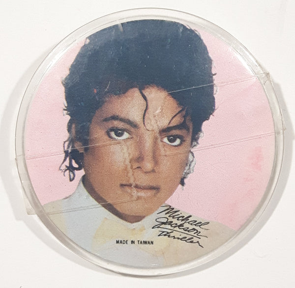 Michael Jackson Thriller 2 1/4" Round Plastic Button Pin