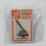 The Home Depot Kits Workshops September 2020 Crane Truck 1" x 1 1/2" Pin New