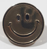 Smiley Face Shaped 3/4" Enamel Metal Pin
