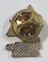 Kwantlen Alumni 1/2" x 3/4" Gold Tone Metal Pin