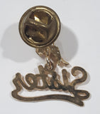 Sister Angel Themed 7/8" x 1" Gold Tone Metal Pin