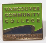 Vancouver Community College VCC Alumni 13/16" x 13/16" Enamel Metal Pin